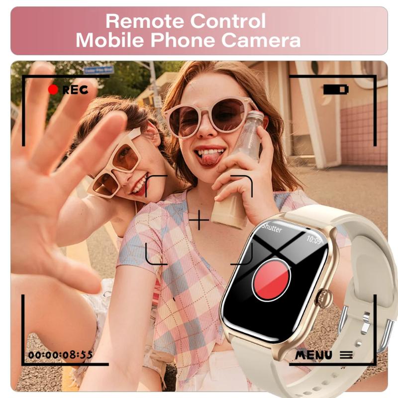 2025 Новые умные часы с голосовым вызовом, 24-часовой монитор здоровья, 100+ спортивных режимов, Bluetooth-умные часы для мужчин и женщин, дисплей 2.01