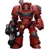 JOYTOY 1/18 Warhammer 40,000 Кровавые Ангелы Отряд Терминаторов Терминатор с Штурмовой Пушкой Коллекционная Модель Подарок на День Рождения 5,63 дюйма