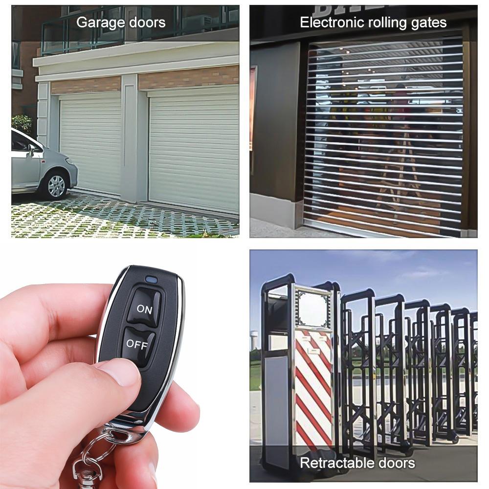 Пульт дистанционного управления 433 МГц, переключатель RF для релейного приемника переменного тока, беспроводной универсальный копирующий пульт дистанционного управления