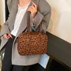 Leopard Print Women's Crossbody Bag  Large Capacity  Versatile  Casual  Portable  New Autumn and Winter
