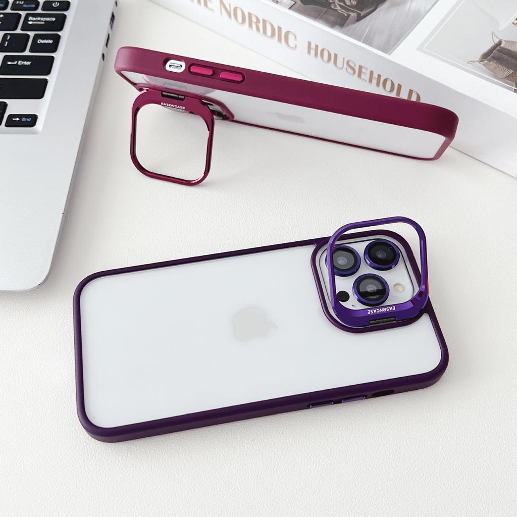 Metal Lens Bracket Suitable for IPhone 16 Pro Mobile Phone Case Apple 15 Titanium Gray with Lens Film Protective Case