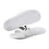 Puma Шлепанцы Popcat Slide Белый Черный 360265-12