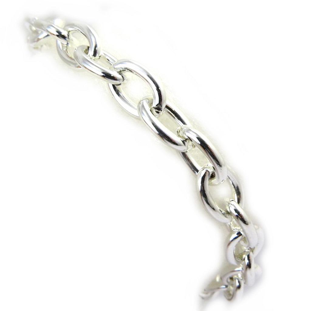 Les Trésors De Lily [L7632] - Silver 'Love' Designer Bracelet