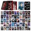 Новые 55 шт. K-pop стикеры для парней, Полароид, Новый альбом, Корейская звезда, Карточки Ломо, Карты с принтом Po, Набор для фанатов, Открытка SKZ HOLLOW, Развлекательная для детей 2