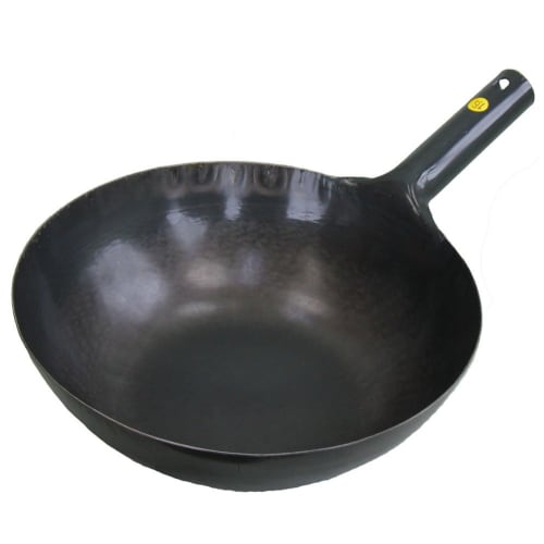 Yamada Industrial Co., Ltd. Iron Hammered One-Handed Wok (1.6mm Thickness) 30cm