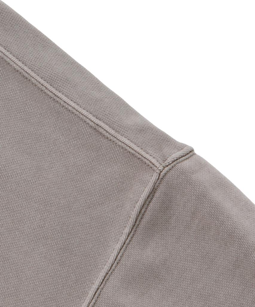 [M~4XL] Худи с логотипом Arch, пигментная печать_Бежевый
