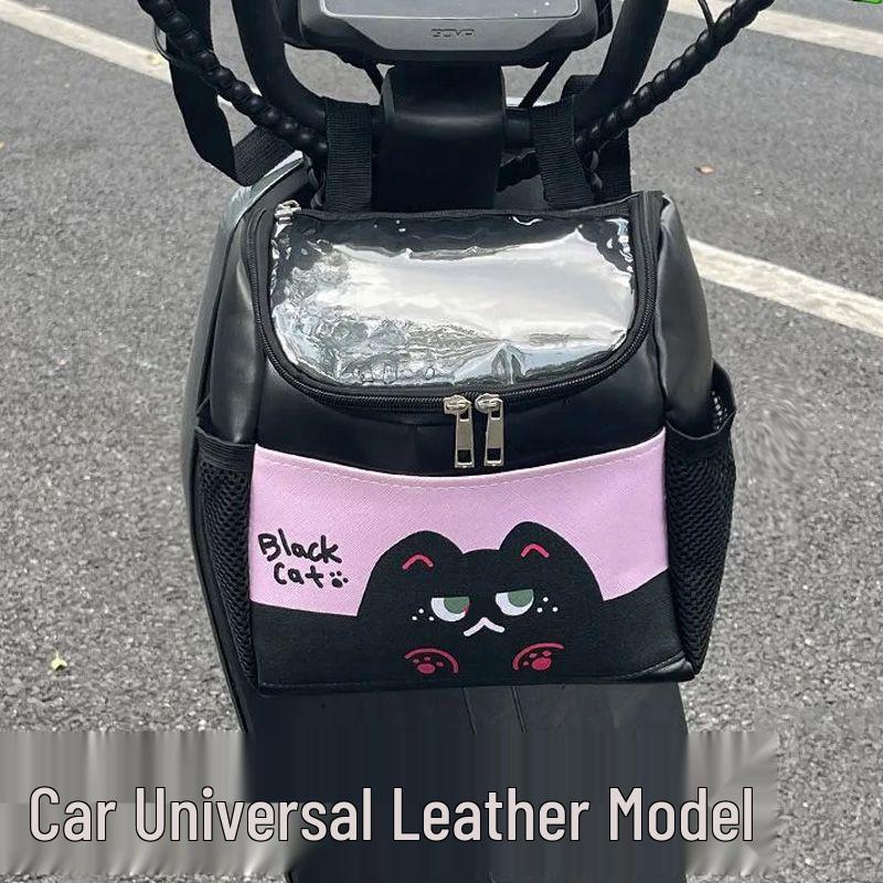 Waterproof Front Hanging Storage Bag for Electric Vehicles and Bicycles