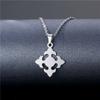 [New Titanium Steel Short Choker Necklace Hip Hop Street Pendant Chain For Trendy Girls Night Out Accessories]