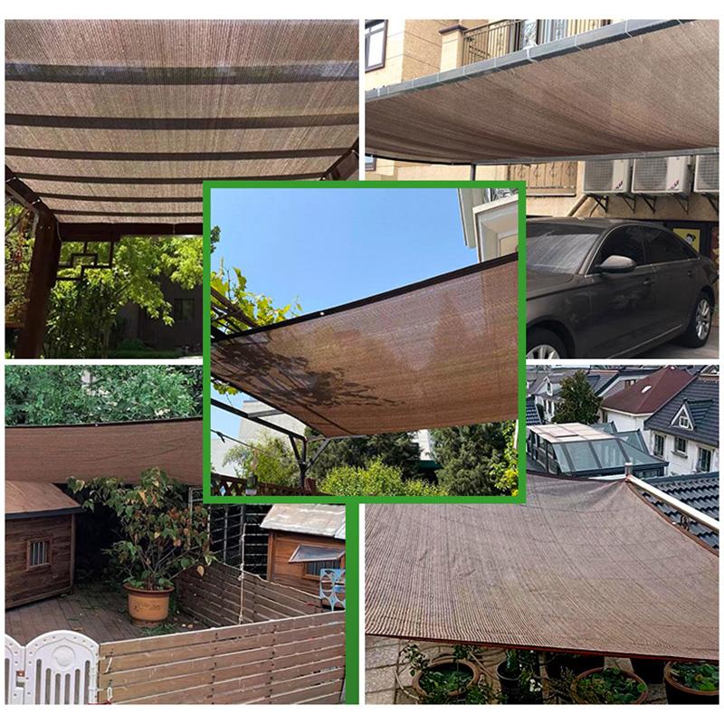 Защита от ультрафиолета, солнцезащитная сетка, утолщенная сетка для затенения, ограждение, тент для растений, балкон, автомобильные сетки, тентовые палатки