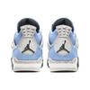Air Jordan 4 Retro University Blue Men Sneakers Tech-Grey White Black CT8527-400