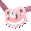Pink Glitter Pacifier Gag Ddlg Abdl Littles Play Gags