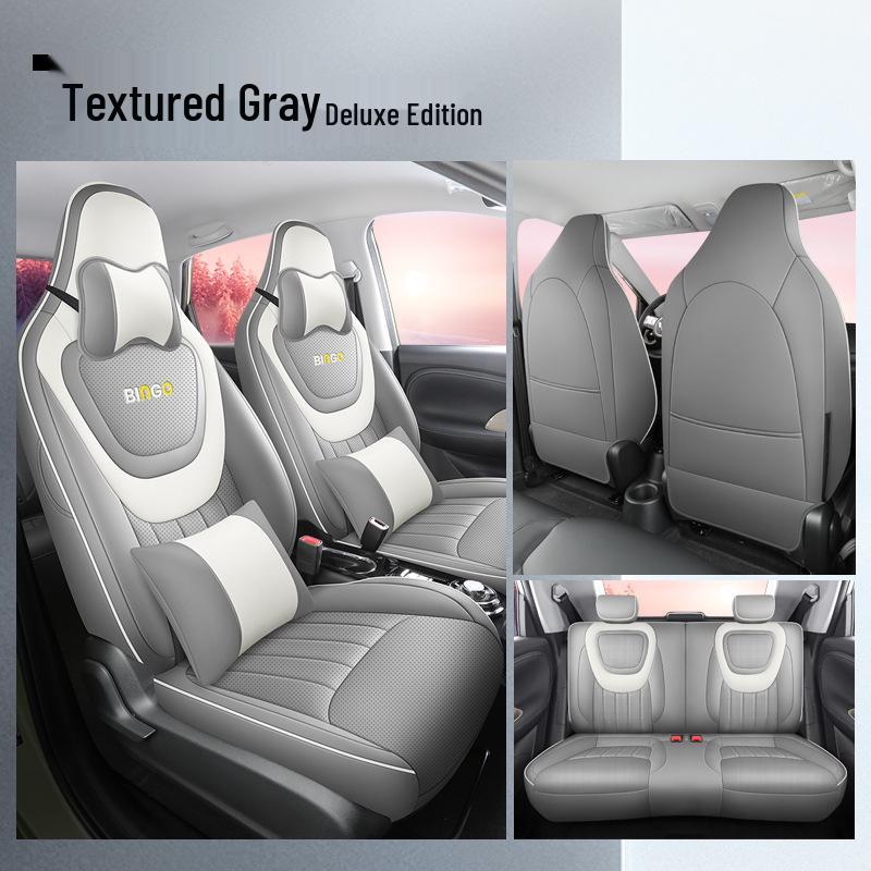 LTCS Wuling Bingo Car Seat Cover: Stylish Sports Leather Cushion for All Seasons