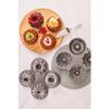 Griss Four In One 4-piece Gray Cake Mold