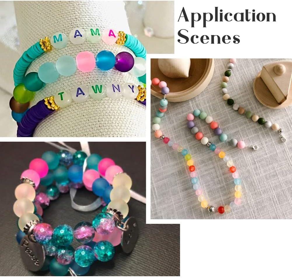 80 шт. 6 мм полупрозрачные цветные акриловые бусины с глазурью для изготовления ювелирных изделий DIY ремесла ювелирные аксессуары