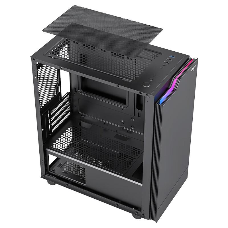 Корпус для ПК Aigo JV13 Desktop MATX/ITX с закаленным стеклом и RGB