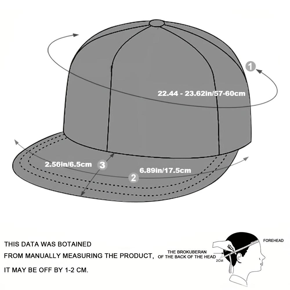 Бейсболка с принтом "Рога Черепа" Уличная мода Регулируемая Полиэстер Повседневная кепка для мужчин Женщин