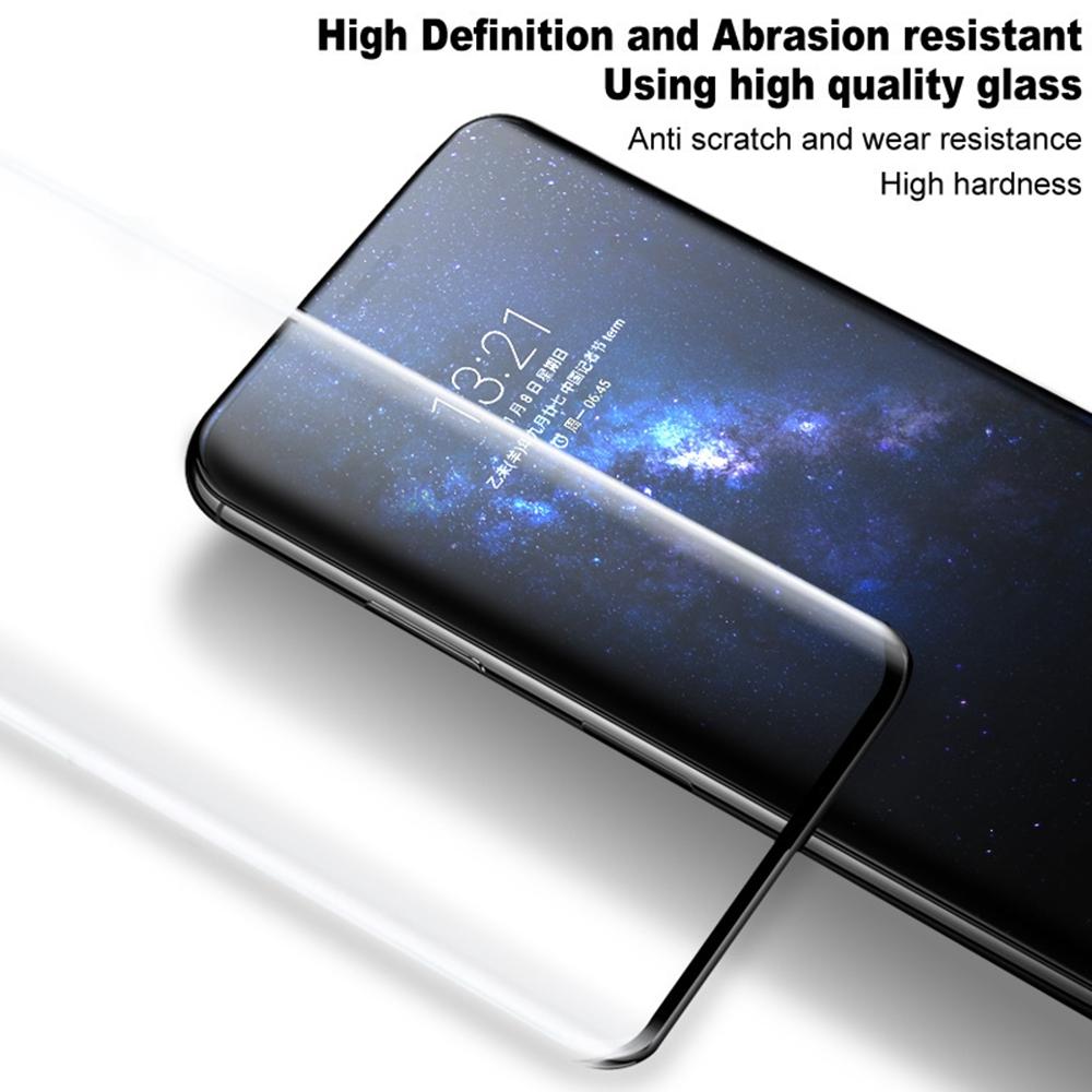 IMAK Для Honor 400 Pro 5G (Глобальный) Защитная пленка 3D изогнутое закаленное стекло (Версия без Edge) (Разблокировка отпечатком пальца)