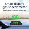 Автомобильный проектор на лобовое стекло, HD-дисплей, отображение скорости GPS, подходит для всех автомобильных электронных компонентов