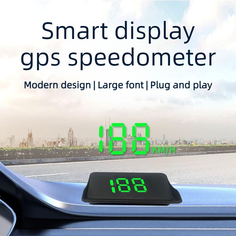 Автомобильный проектор на лобовое стекло, HD-дисплей, отображение скорости GPS, подходит для всех автомобильных электронных компонентов