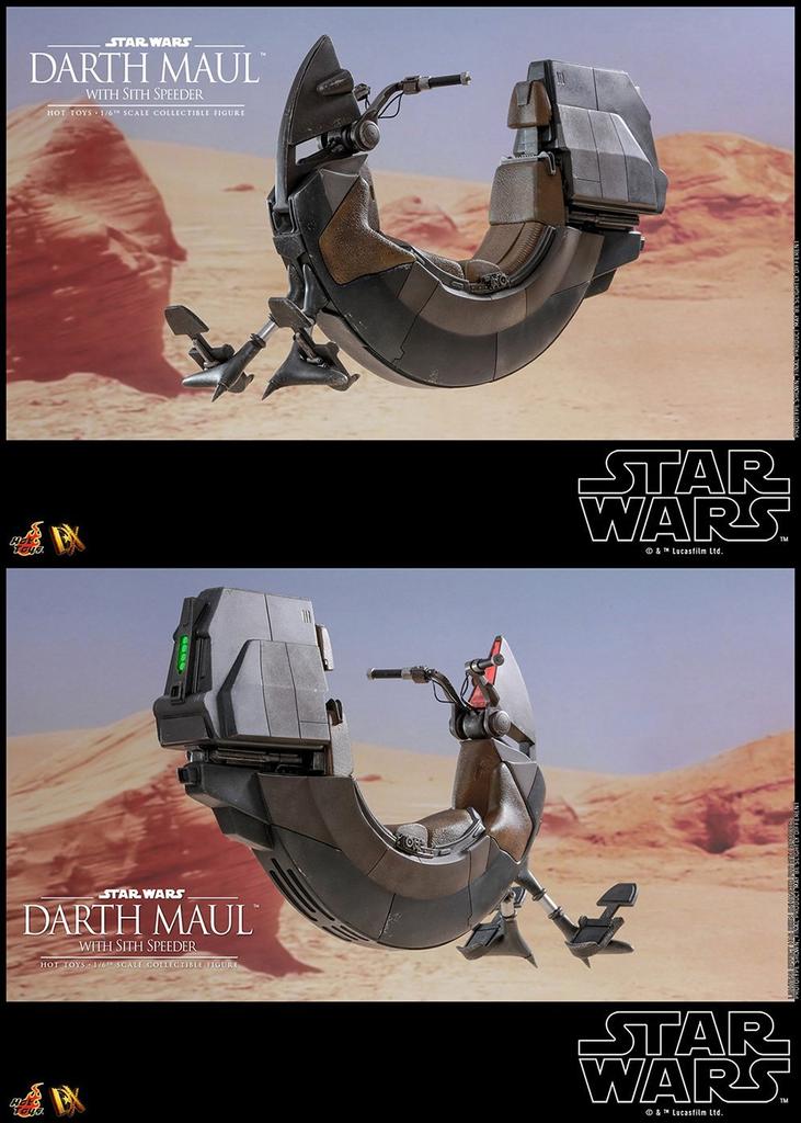 Masterpiece Wars Episode Phantom Scale Figure Darth Maul Sith Speeder [Movie DX] "Star 1/The Menace" 1/6 &