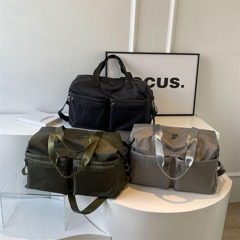 Оксфордская сумка для фитнеса, портативная сумка для йоги, женская водонепроницаемая сумка для багажа большой вместимости, дорожная сумка на короткие расстояния