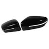 2 шт. Крышка зеркала заднего вида 51167422719 глянцевая черная крышка бокового зеркала для 5 серии 6 серии