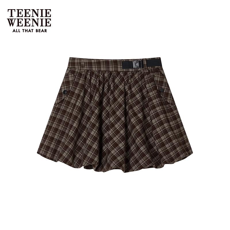 Teenie Weenie Клетчатая мини-юбка А-силуэта