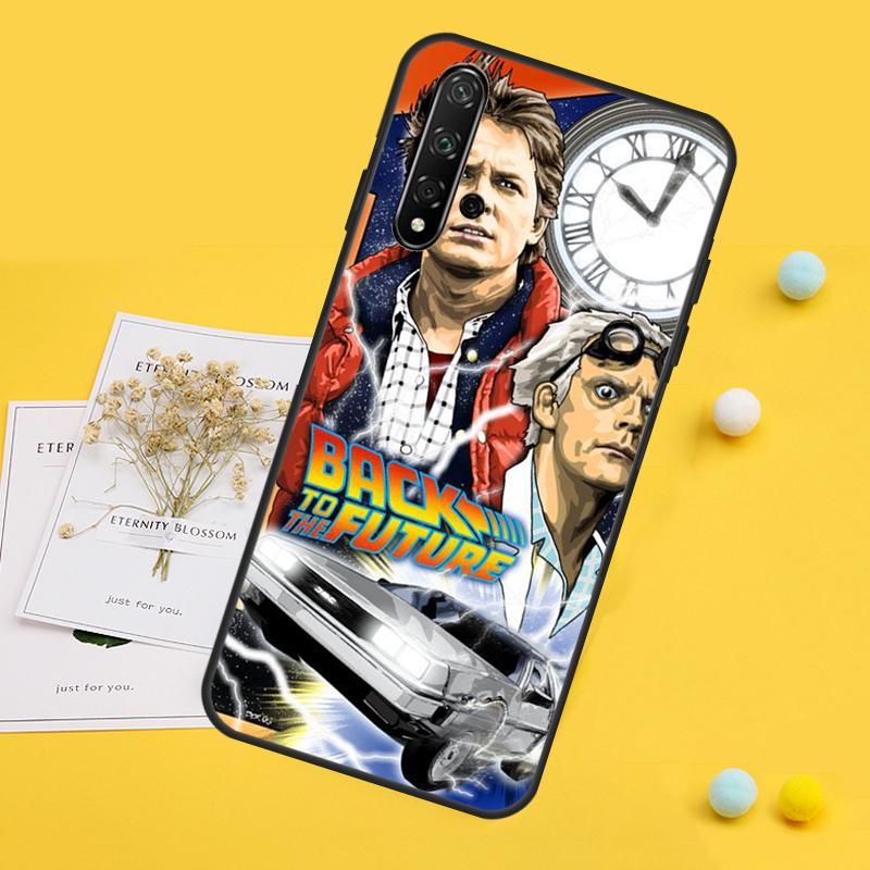 Back to the Future For Huawei Nova 11i 12i 10 9 SE 5T 12s Y91 Y90 Y60 Y70 Y72 Y61 P20 P30 P40 Lite P60 Pro Case