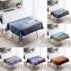 Sunset Tablecloth Natural World Landscape  Stain Resistant Waterproof Rectangular  Kitchen Table Home Decor