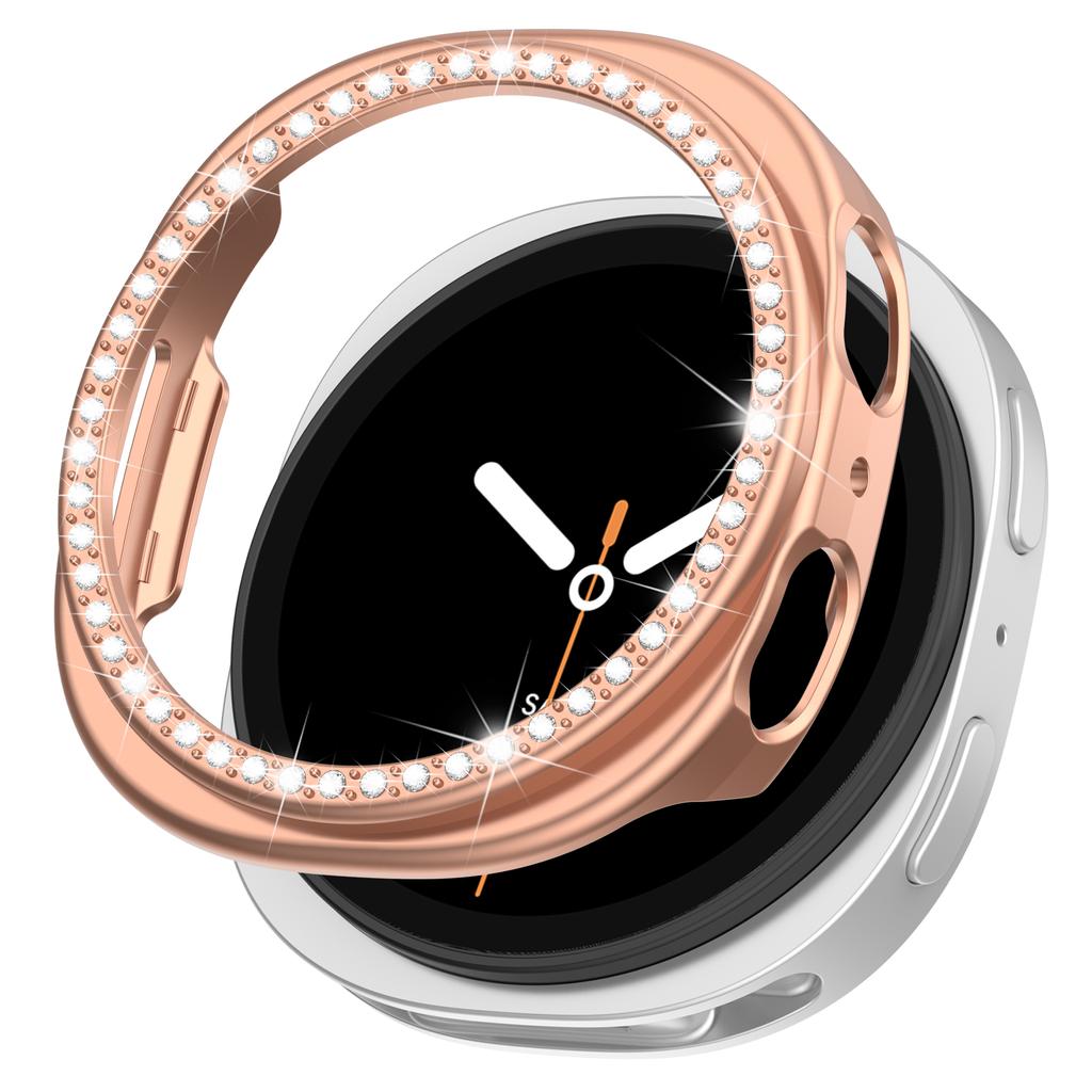Защитный чехол для Samsung Galaxy watch 8 Case 40мм 44мм Аксессуары Алмазный полый жесткий бампер оболочка Galaxy watch8 Защитные чехлы