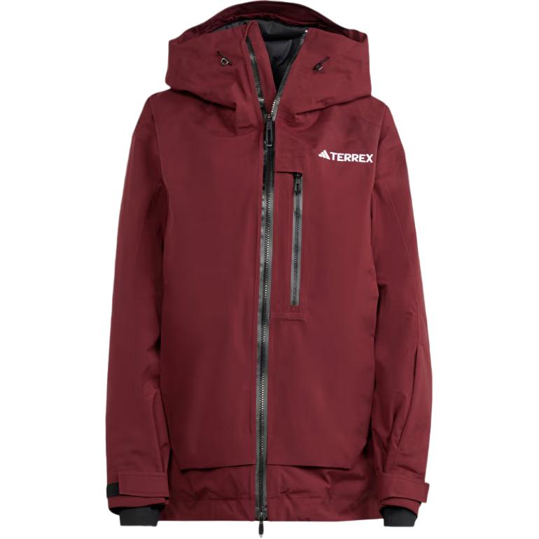 adidas Куртка Xperior 2L Insulated RAIN.RDY Ski Удобная Ветрозащитная Модная Куртка Женская Куртка Shadow-Red IB4227