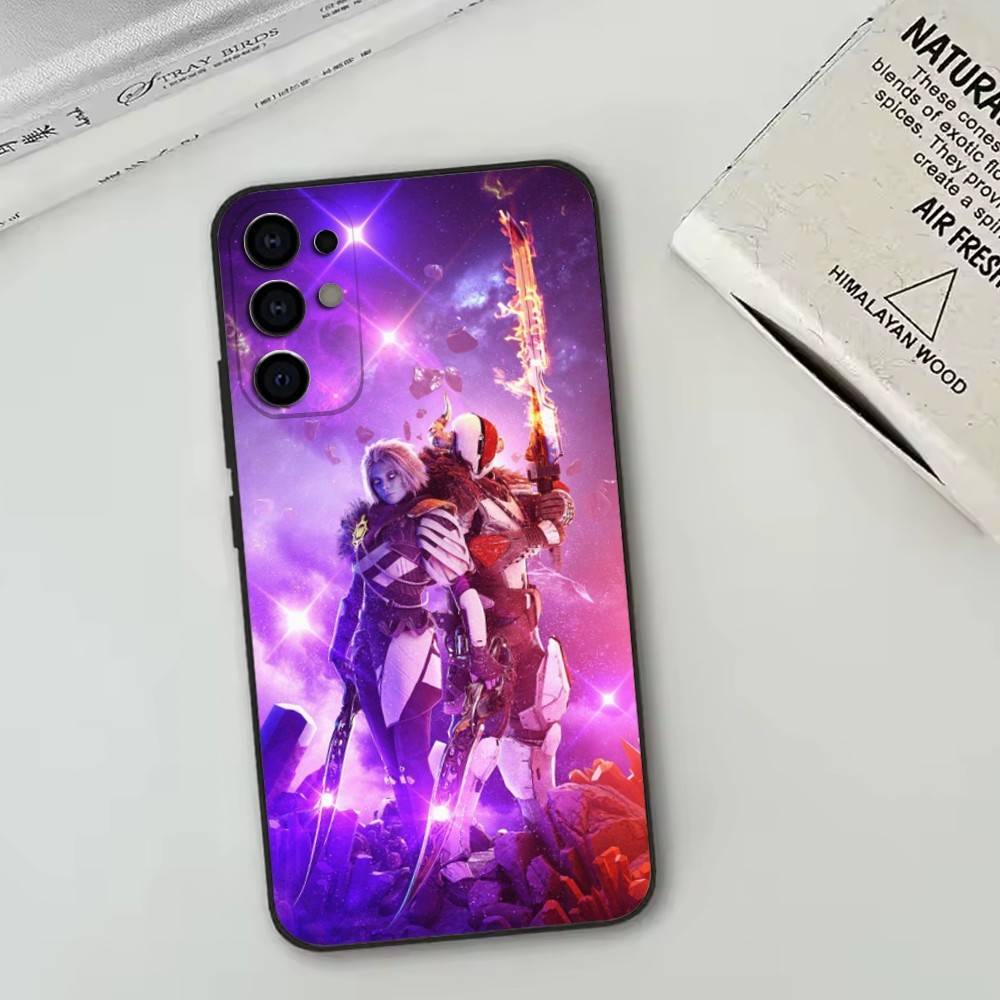 Destiny Phone Case Black Silicone Soft For Samsung S25,S24,S21,S22,S23,S30,Ultra,S20,Plus,Fe,Lite
