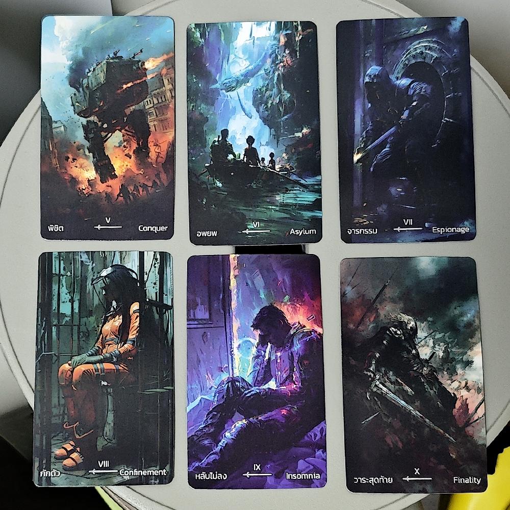 Колода Таро Fantasy Planet 78 карт Таро 10,3*6 см