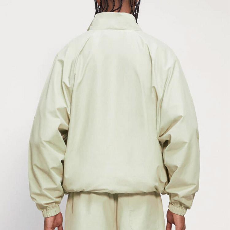 Fear of God Essentials Спортивная куртка с молнией до середины FW20 'Шалфей' Мужская 0202250500025012