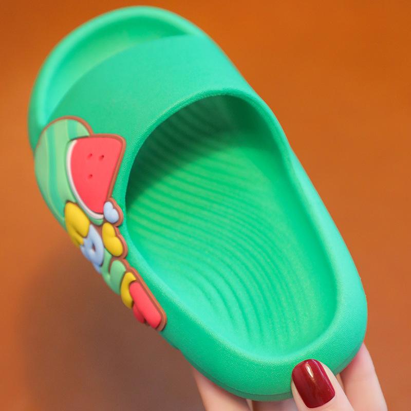 2024 Summer New Cartoon Soft Sole Non-slip Indoor Home Non-slip Outdoor Slippers for Boys and Girls