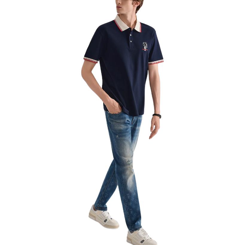 KARL LAGERFELD Polo Shirt Men's M22O2004315