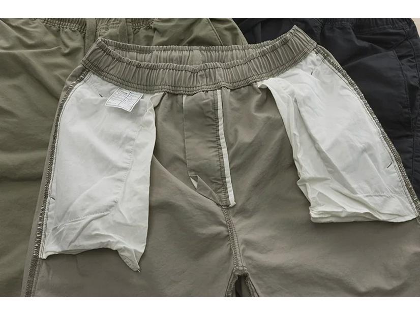 Летние шорты Urban Men's Breathable с эластичной талией — универсальные, легкие, свободного кроя