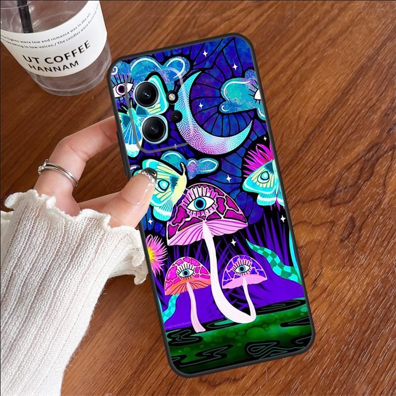 Красочный психоделический чехол для Xiaomi Redmi 14C 13C 12C 10C Redmi Note 14 13 11 9 10 12 Pro 9S 10S 11S 12S