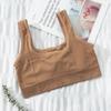 Women Tank Top Sexy Crop Tops Camisole Massage Pad Underwear Female Crop Top Backless Sleeveless Intimate Lingerie Femme