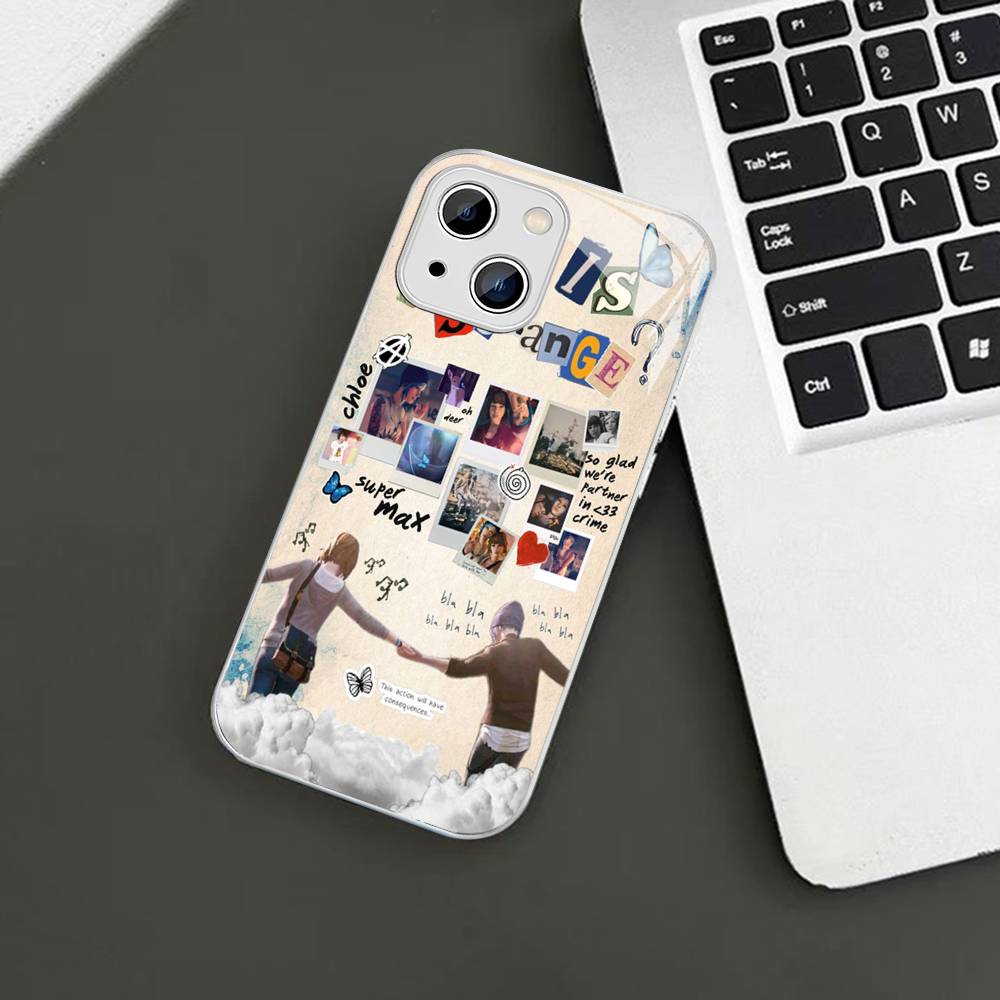 Приключенческая игра Life Is Strange Для iPhone 14 13 12 Mini 11 Pro XS Max X XR 14 Plus Закаленное Стекло Чехол