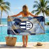FC Zürich print Quick Dry Beach Towel Microfiber Absorbent Portable Travel Swimming Towel