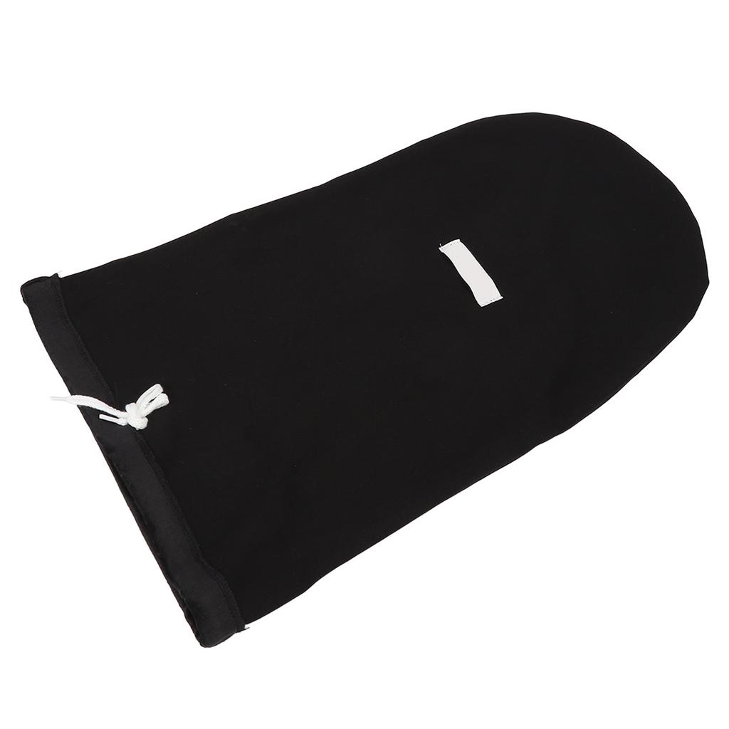 Cast Sock with Straps Black Cotton Fleece Cast Toe Cover Warmer for Rehabilitation After Fracture