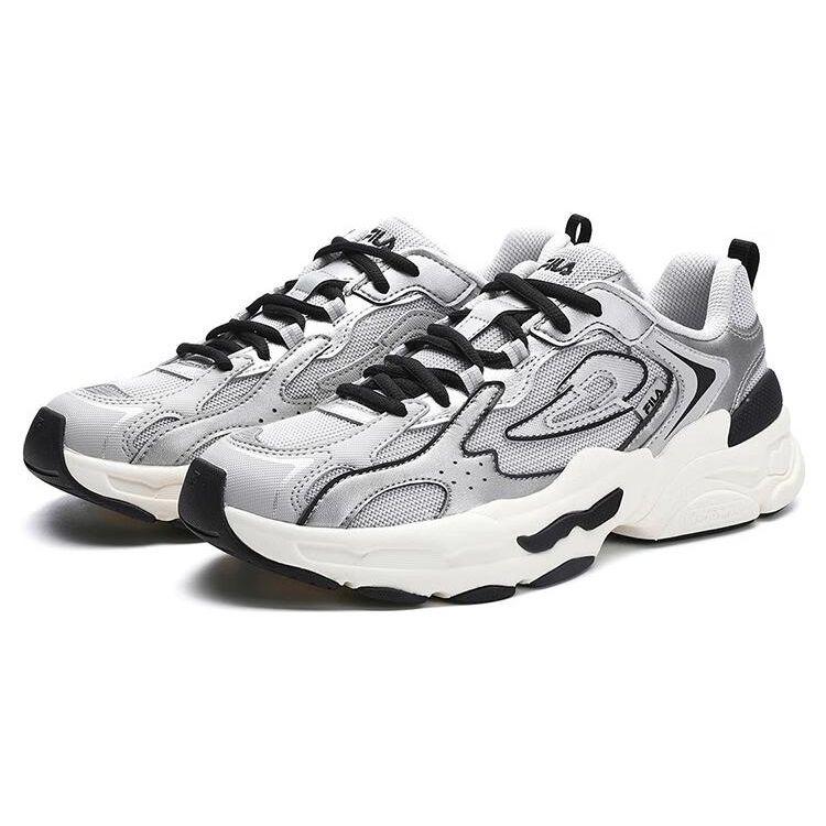 Fila Ткань Y2K Синтетическая кожа Спортивный комфорт Низкий верх Повседневная обувь для образа жизни Женская повседневная обувь Лилово-серый F12W312103FVA