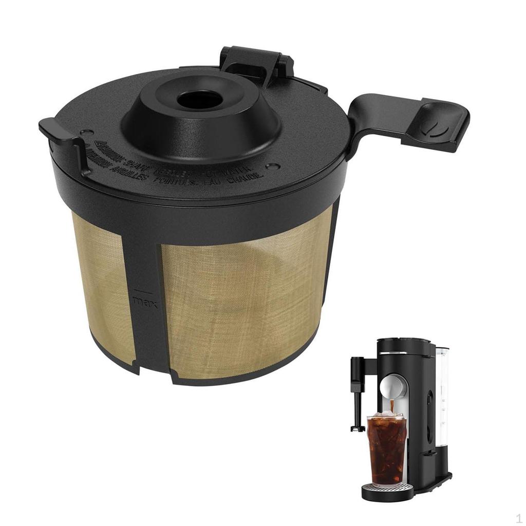 Coffee ,Accessory Machine Parts,Stainless Steel Mesh Basket Replacement Reusable for Pb041ST