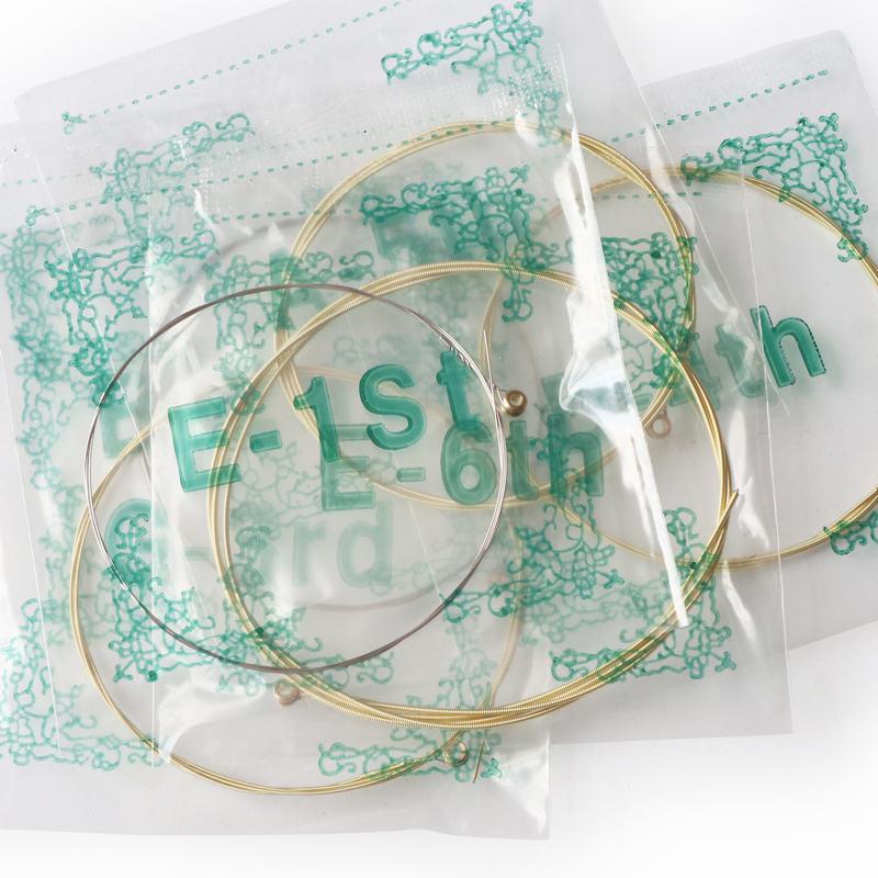 Струны для акустической гитары L'Arc de Ciel из латуни, 6-струнный набор для фолк-гитары