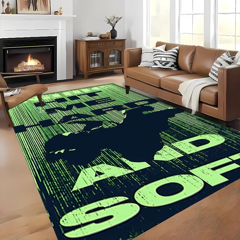 Custom personalization Billie Eilish Area Rug - Perfect For Kitchen, Bathroom,Laundry Room Decor Large Size Available,Gift All Seasons