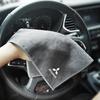 cxbkdv1 Car Wash Cleaning Drying Towels Cloth For Mitsubishi Lancer EX 10 Outlander 3 Asx L200 Auto Logo Microfiber Towel Accessories