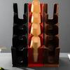 Plastic Storage Rack Coffee Shop Cup Holder 4 Layers Paper Cup Bracket  Refrigerator