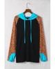 Azura Exchange Color Block Plus Size Hoodie