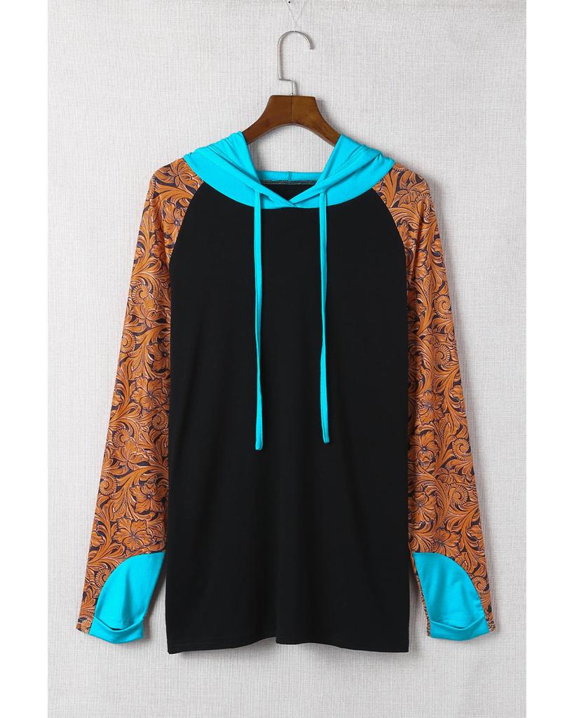 Azura Exchange Color Block Plus Size Hoodie